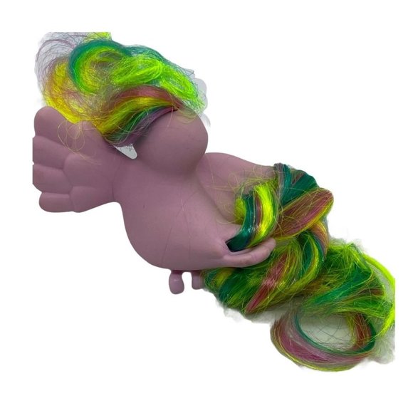 Snuggle Tails Fairy Tails bird w/ Fuzzy Belly Purple Bird - Picture 10 of 10